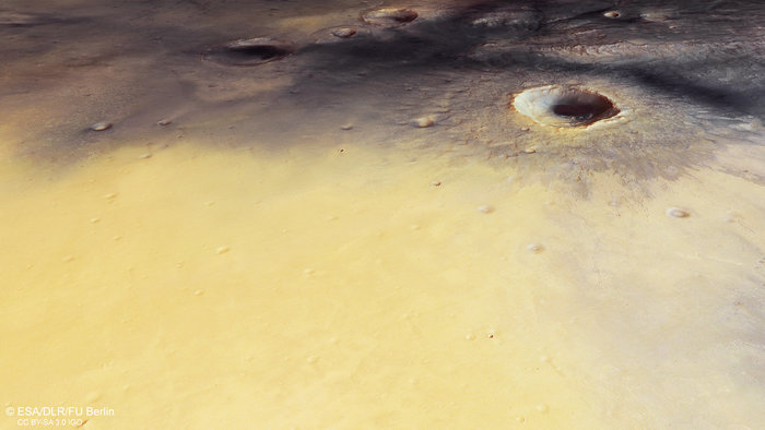 Site d'atterrissage d'ExoMars Ca c'est le scénario idéal © ESA