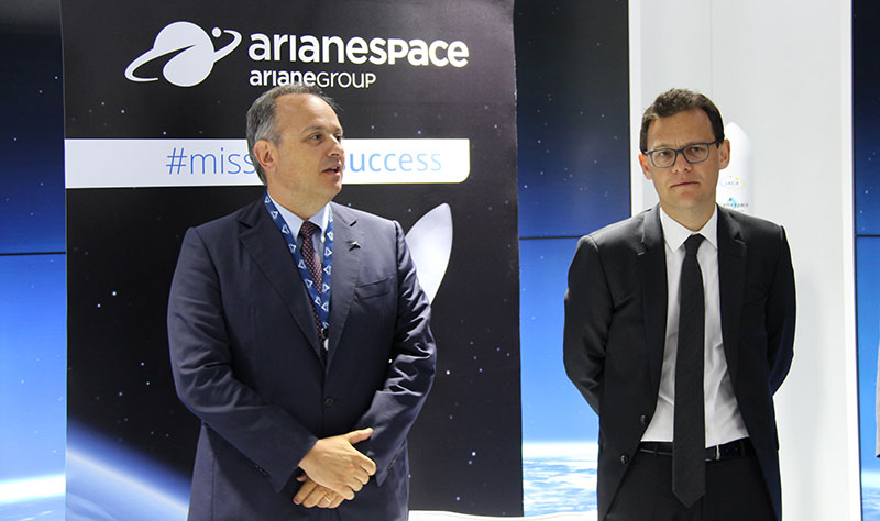 Giulio Ranzo et Stéphane Israel © Avio