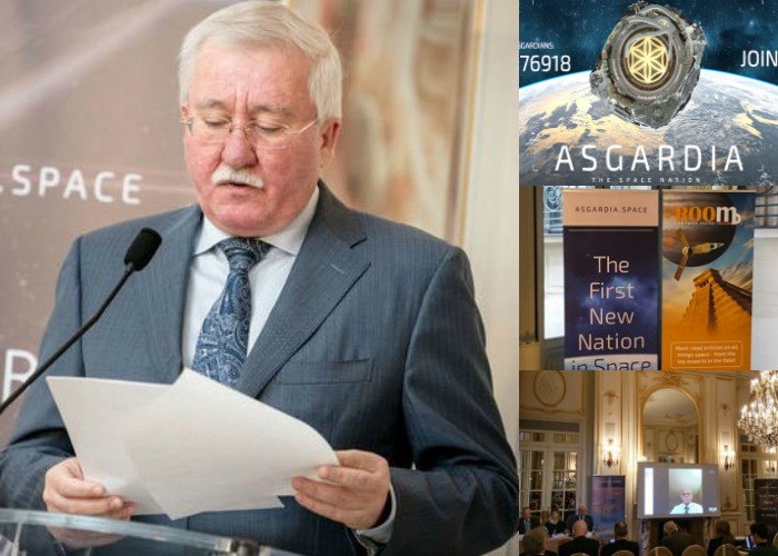 Igor Ashurbeyli, Père fondateur d'Asgardia © Ashurbeyli.ru